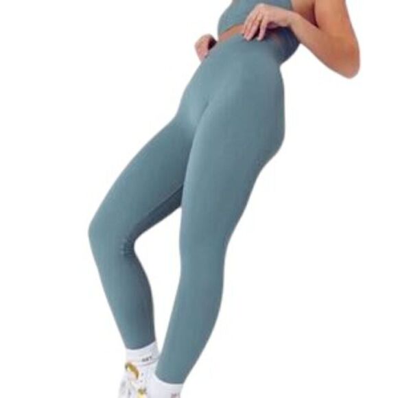 SET Active Sculptflex Leggings *Green/Blue - Picture 5 of 9